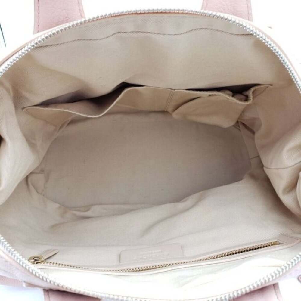 Authentic Givenchy Nightingale Small Satchel Nude… - image 11